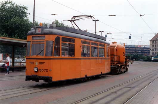 Leipzig ATw 5072 (Sandtransportwagen) am Hauptbahnhof