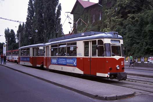 Erfurt HTw 178 bei der Jubil&auml;umsparade 1994